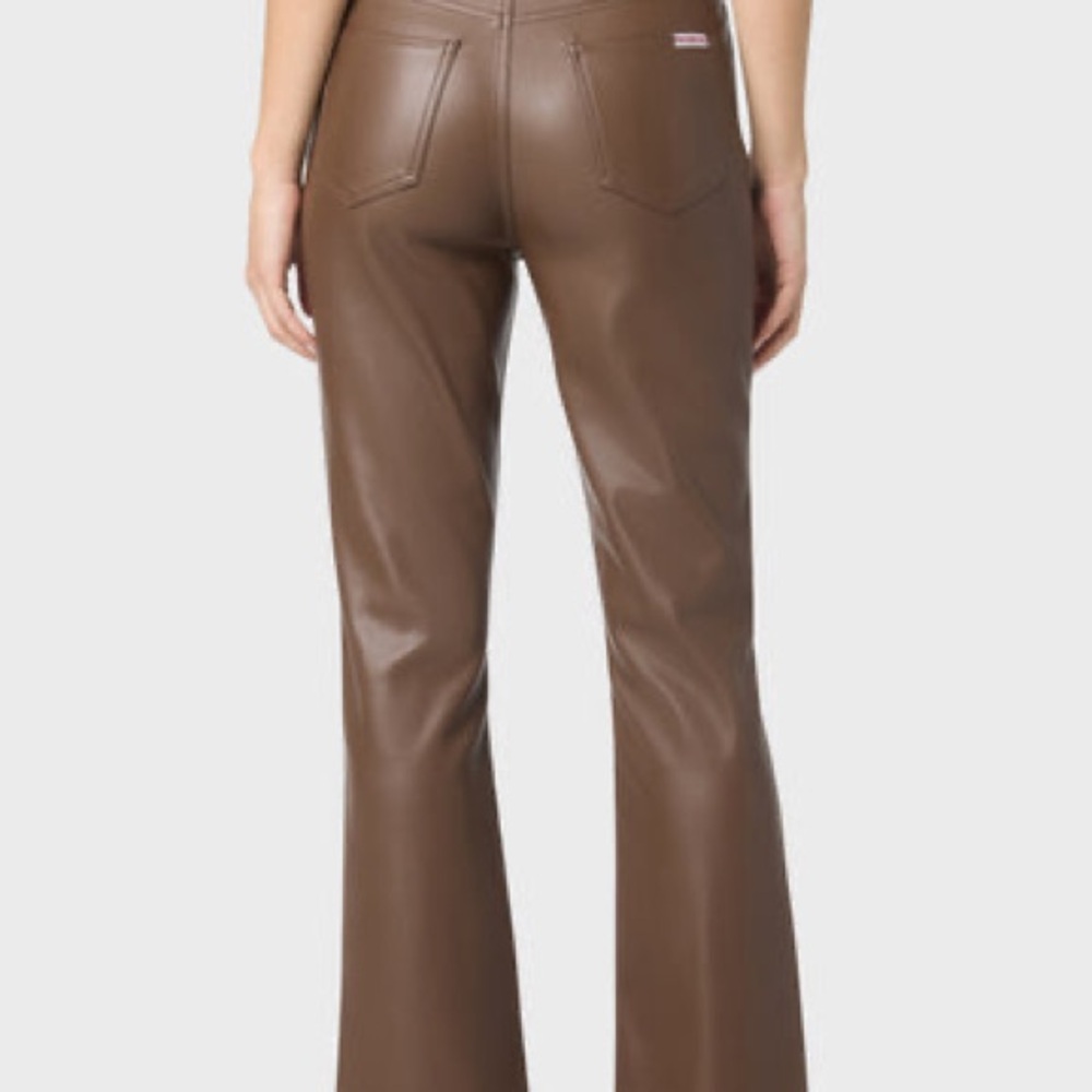 NWT* Hudsonjeans Black Pleather Pants - Picture 9 of 9